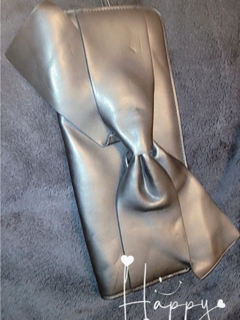 a new day Black Bow-Accent Clutch